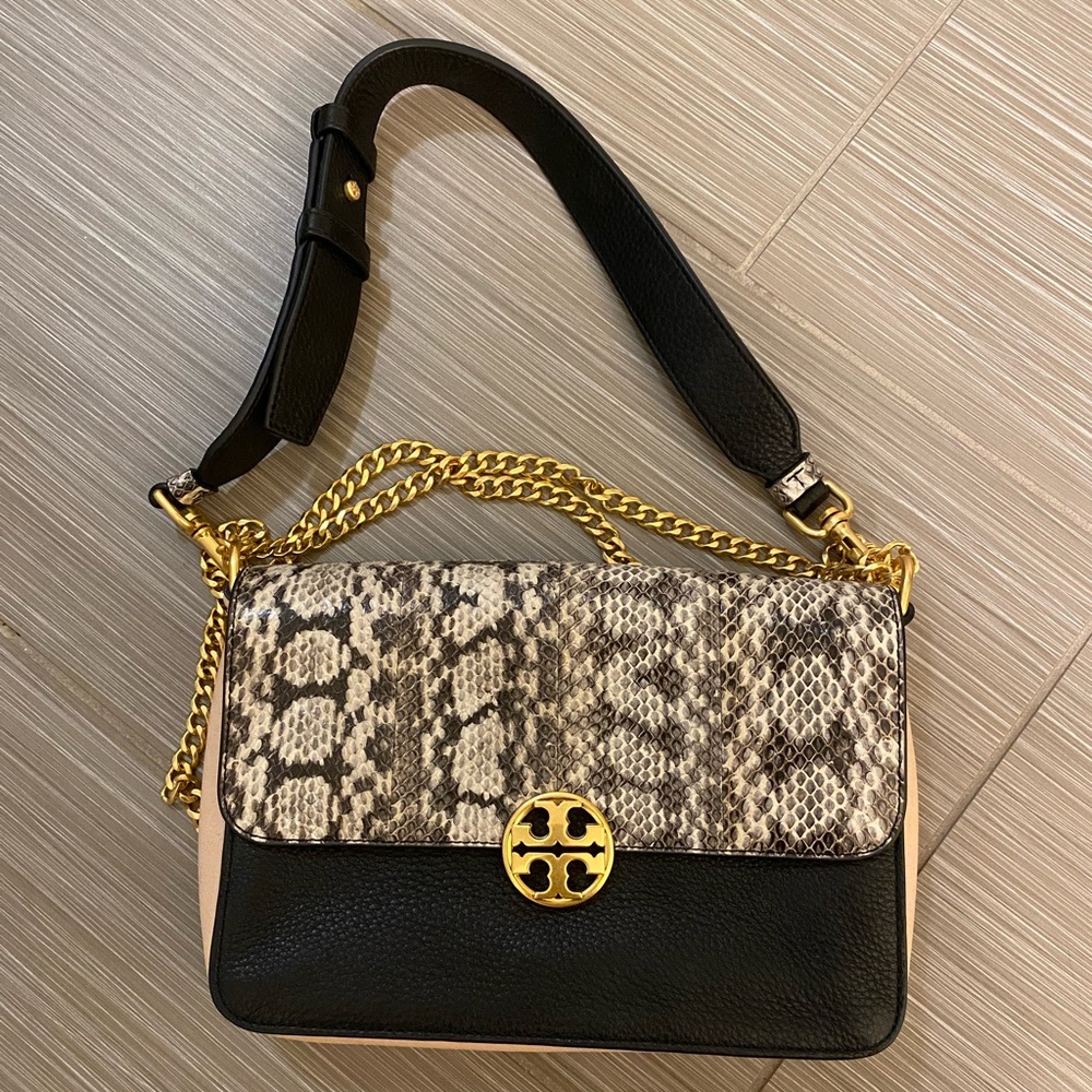 Tory Burch snake convertible shoulder bag